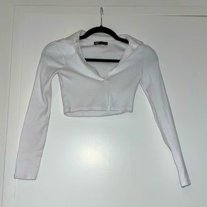 Zara bundle: cropped long sleeve polo